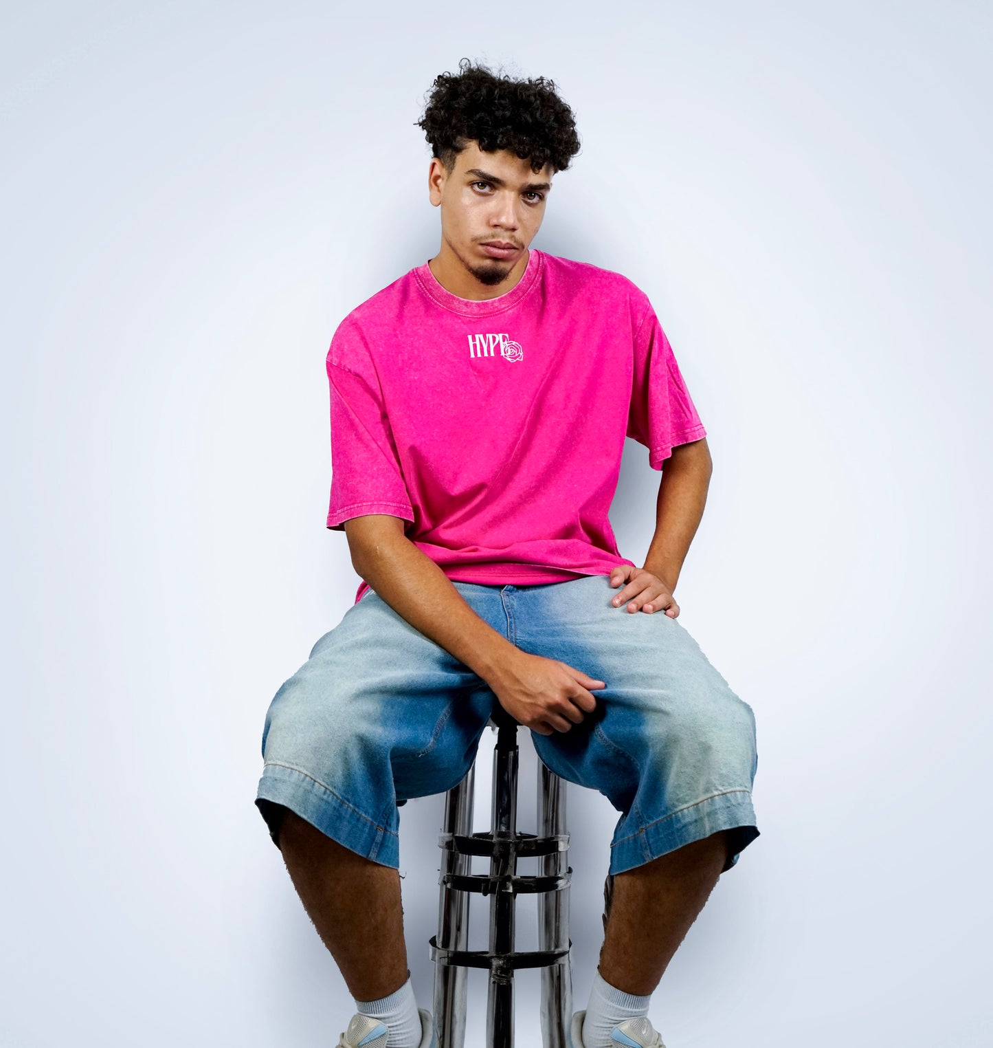 T-shirt Upcyclé Pink Hype